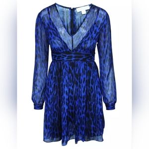 Michael kors electric blue dress